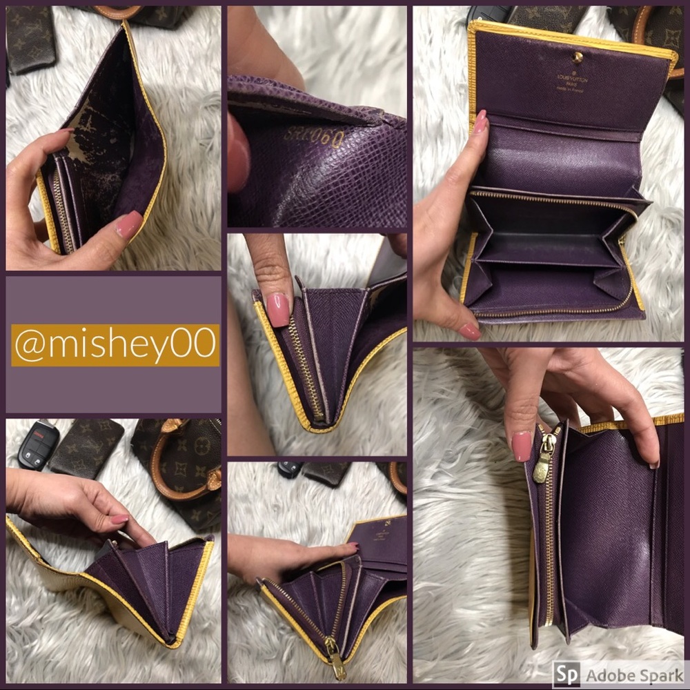 AUTH Louis Vuitton Epi Tresor Monnaie Billet - Picture 3 of 6